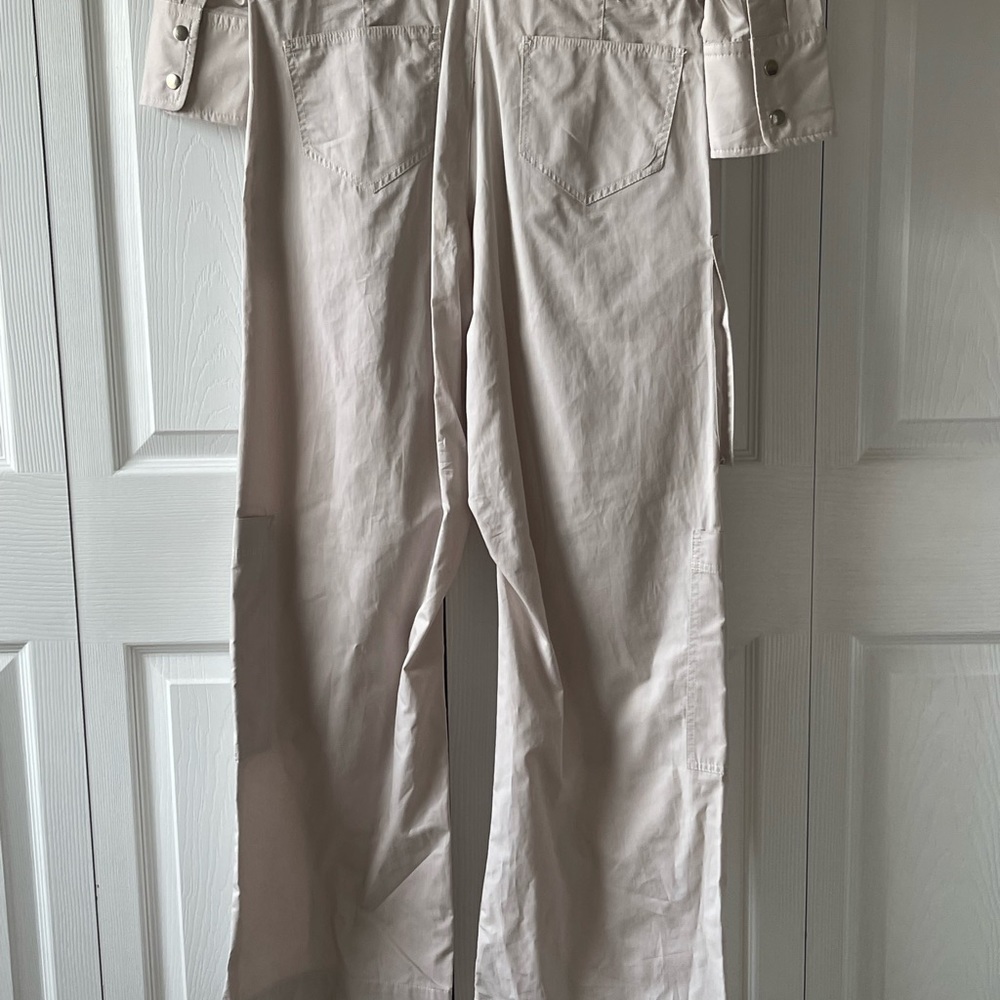 Zara beige jumpsuit - Picture 3 of 9